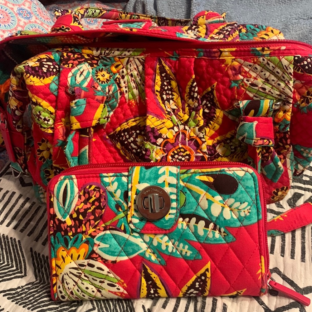 Vera Bradley wallet and purse